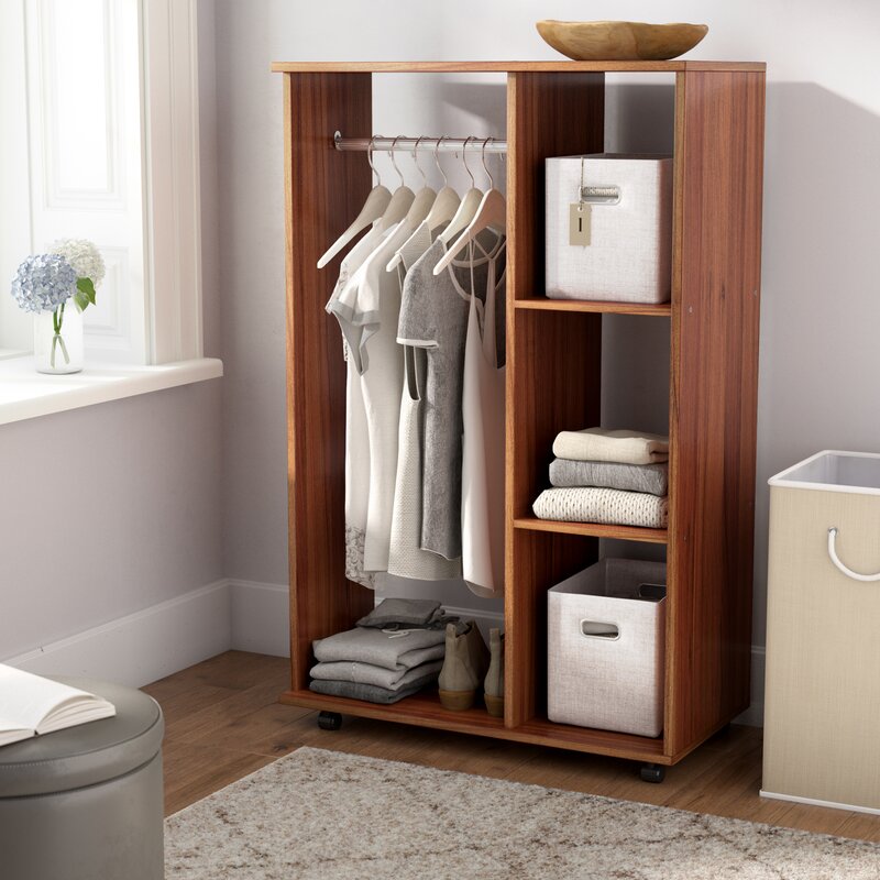 Open 80cm Wide Clothes Storage System 